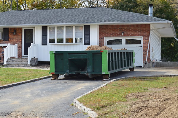 we offer residential dumpsters in various sizes to accommodate your specific needs